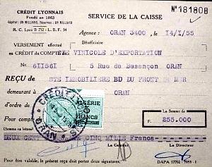 Oran documents divers 631